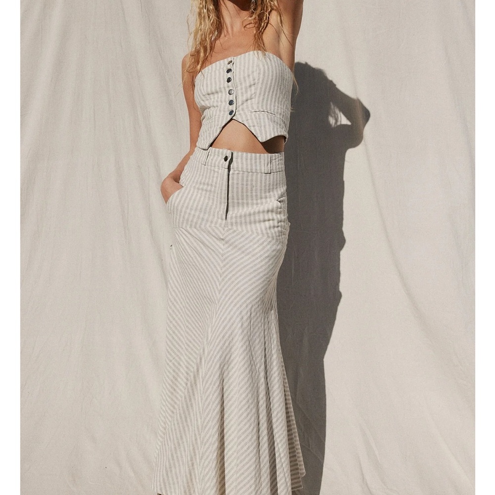 Striped Two-Piece Set